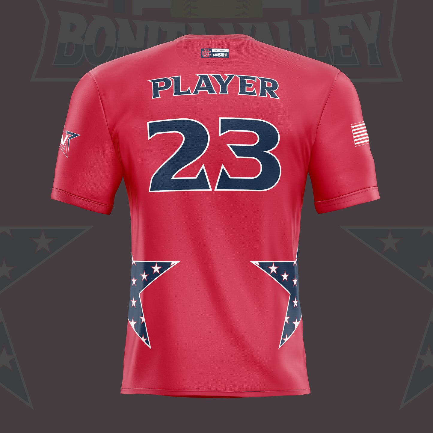 Bonita Valley All-Stars Red Jersey