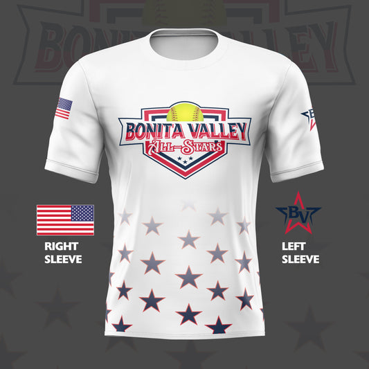 Bonita Valley All-Stars White Jersey